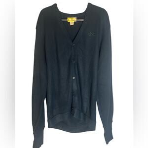 Vtg Izod Golf Classic Preppy Grandpa Cardigan Sweater Mens Size XL Country Club